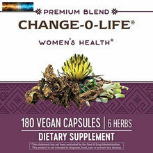 Cargar imagen en el visor de la galería, Nature&#39;s Way Change-O-Life, Women&#39;s Health, 6 Herb Blend, Dietary Supplement, 18
