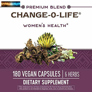 Nature's Way Change-O-Life, Women's Health, 6 Herb Blend, Dietary Supplement, 18