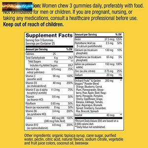 Nature's Way Alive! Women’s Premium Gummy Multivitamin, Full B Vitamin Complex