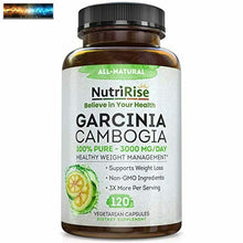 Carica l&#39;immagine nel visualizzatore di Gallery, NutriRise Garcinia Cambogia - 3000mg - 120 Capsules
