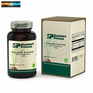 Standard Process Calcium Lactate - Immune Support and Bone Strength - Bone Healt