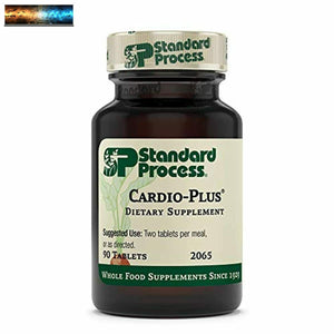Standard Process Cardio-Plus - Supports Heart Health and Blood Flow with Antioxi