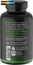 Cargar imagen en el visor de la galería, Vegan Omega-3 Fish Oil Alternative sourced from Algae Oil | Highest Levels of Ve
