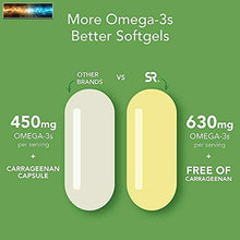 Cargar imagen en el visor de la galería, Vegan Omega-3 Fish Oil Alternative sourced from Algae Oil | Highest Levels of Ve
