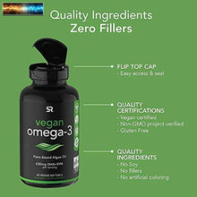 Cargar imagen en el visor de la galería, Vegan Omega-3 Fish Oil Alternative sourced from Algae Oil | Highest Levels of Ve
