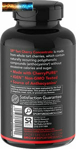 Tart Cherry Concentrate - Made from Montmorency Tart Cherries; Non-GMO & Gluten