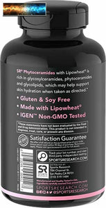 Phytoceramides 350mg Made with Clinically Proven Lipowheat® | Derived and GMO F