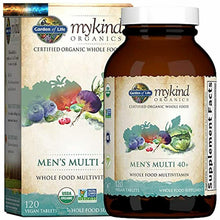 Load image into Gallery viewer, Garden of Life mykind Organics Whole Multivitamin for Men 40+, Vegan Mens Multi
