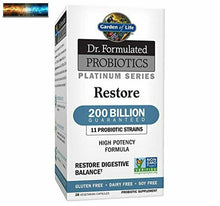 Load image into Gallery viewer, Garden of Life Dr. Formulated Probiotics Platinum Series Restore 200 Billion CFU
