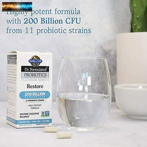 Garden of Life Dr. Formulated Probiotics Platinum Series Restore 200 Billion CFU