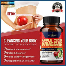 Load image into Gallery viewer, (2-Pack) Apple Cider Vinegar w/Mother Capsules 180 Capsules 1300 mg with Prebiot
