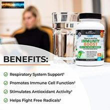 이미지를 갤러리 뷰어에 로드 , Immune Support Supplement with Vitamin C 1000mg Zinc Elderberry Ginger Echinacea
