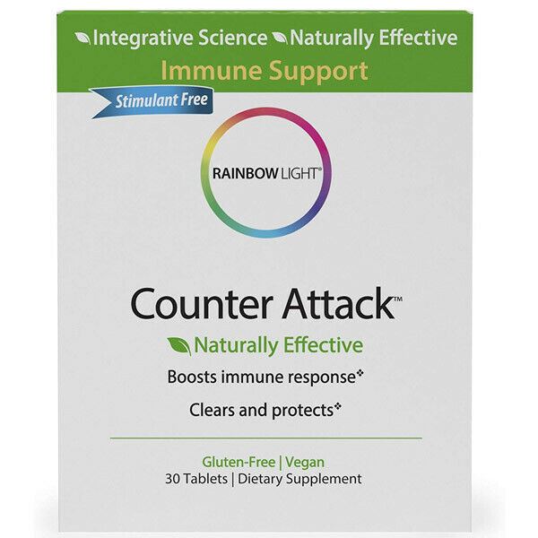 Rainbow Light, Counter Attack, 3 Targeted Blends For Overall Immune Support