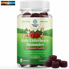 Carica l&#39;immagine nel visualizzatore di Gallery, Sambucus Elderberry Gummies Kids Vitamins - Delicious Black Elderberry Gummies f
