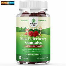 Carica l&#39;immagine nel visualizzatore di Gallery, Sambucus Elderberry Gummies Kids Vitamins - Delicious Black Elderberry Gummies f
