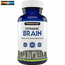 이미지를 갤러리 뷰어에 로드 , Stonehenge Health Dynamic Brain Supplement – Memory, Focus, &amp; Clarity– Formu
