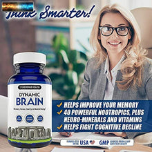 將圖片載入圖庫檢視器 Stonehenge Health Dynamic Brain Supplement – Memory, Focus, &amp; Clarity– Formu
