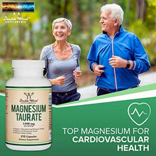 Load image into Gallery viewer, Magnesium Taurate Supplement for Sleep, Calming, and Cardiovascular Support (1,5
