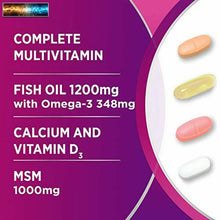 Load image into Gallery viewer, Centrum Wellness Packs Daily Vitamins with Complete Multivitamin for Women in Th
