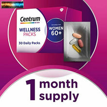 Load image into Gallery viewer, Centrum Wellness Packs Daily Vitamins with Complete Multivitamin for Women in Th
