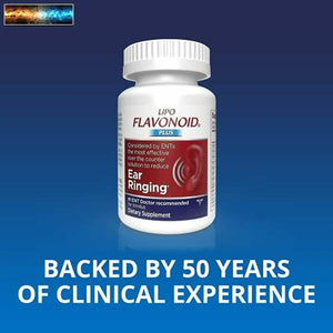 Lipo-Flavonoid Plus Ear Health Supplement | 100 Caplets | #1 ENT for Ear Ringi