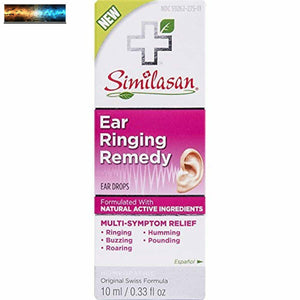 Similasan Ear Ringing Remedy Drops, for Temporary Multi-Symptom Relief from Nois