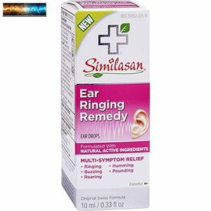 Similasan Ear Ringing Remedy Drops, for Temporary Multi-Symptom Relief from Nois