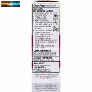 Similasan Ear Ringing Remedy Drops, for Temporary Multi-Symptom Relief from Nois