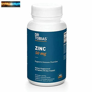 Dr.Tobias Zinc Compléments Avec Picolinate Oxyde Vitamine C Et Calcium Magnesiu