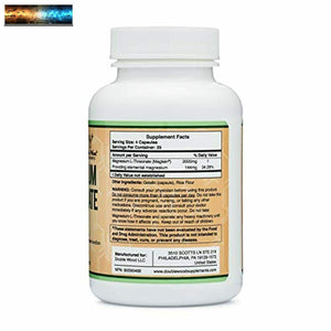 Magnesium L Threonate Kapseln (Magtein) – Hohe Absorption Ergänzung – Bioa
