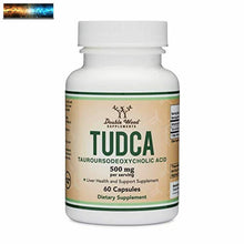 將圖片載入圖庫檢視器 Tudca Foie Support Supplément, 500mg Portions, Foie Health Aid Pour Détox Et C
