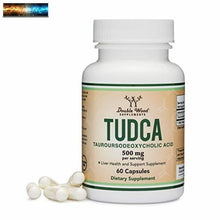 이미지를 갤러리 뷰어에 로드 , Tudca Foie Support Supplément, 500mg Portions, Foie Health Aid Pour Détox Et C
