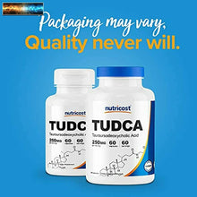 Load image into Gallery viewer, Nutricost Tudca 250mg,60 Capsules (Tauroursodeoxycholic Acide ) - Qualité
