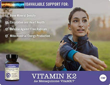 Load image into Gallery viewer, NatureWise Vitamina K2 Supporto Ossa Forti Con VitaMK7 Menaqui-7, 90 Conte (Pac
