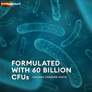 Probiotiques 60 Milliard UFC - Probiotiques pour Femmes, Hommes Et Adultes