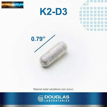 이미지를 갤러리 뷰어에 로드 , Douglas Laboratories - K2-D3 with Astaxanthin - Provides Bone, Neuromuscular
