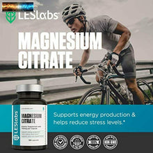 將圖片載入圖庫檢視器 LES Labs Magnesio Citrato, No-Ogm Supplemento, 750mg, 120 Pillole
