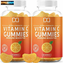 Carica l&#39;immagine nel visualizzatore di Gallery, Kautabletten Vitamin C Gummies Ergänzung für Erwachsene Kinder Vegan Witim
