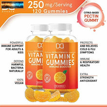 將圖片載入圖庫檢視器 Kautabletten Vitamin C Gummies Ergänzung für Erwachsene Kinder Vegan Witim
