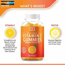 Carica l&#39;immagine nel visualizzatore di Gallery, Kautabletten Vitamin C Gummies Ergänzung für Erwachsene Kinder Vegan Witim
