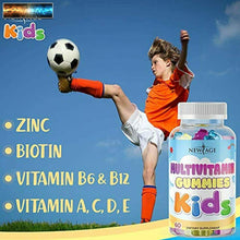 Carica l&#39;immagine nel visualizzatore di Gallery, Journalier Gomme Multivitamine Pour Enfants - 2 Paquet - Immunitaire &amp; Energy
