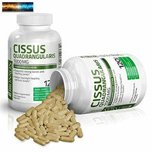 Carica l&#39;immagine nel visualizzatore di Gallery, Bronson Cissus Quadrangularis Extrait 1000 MG Capsules - Fort OS &amp; Sain
