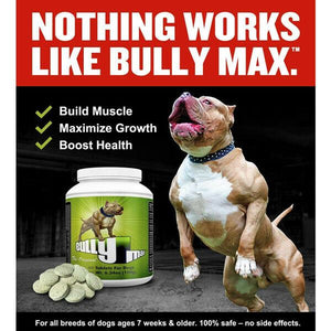 Bully Max The Ultimate Canine Supplement. Vet-Approved Muscle Builder for Dogs