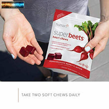 將圖片載入圖庫檢視器 HumanN Superbeets Herz Kauknochen Traubenkernextrakt Und Gvo Freie Beet Pulver
