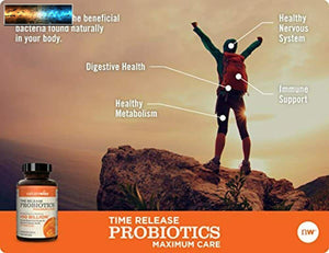 NatureWise Max Probiotici per Uomo & Donna Time-Release Compresse Paragonabile 4