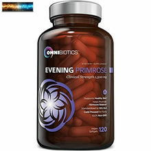 將圖片載入圖庫檢視器 Organic Evening Primrose Oil Clinical Strength 1,500 mg 10% GLA Cold-Press
