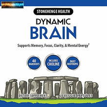 Load image into Gallery viewer, Stonehenge Health Dynamic Cervello Supplemento – Memoria, Focus, &amp; Clarity –
