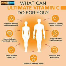 이미지를 갤러리 뷰어에 로드 , Ultimate Vitamina C 2000MG Con Completo Porciones De Cinc, Sauco , &amp; Vitamina D3
