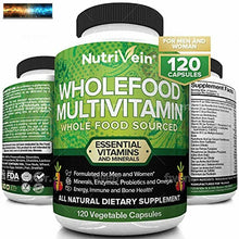 Cargar imagen en el visor de la galería, Nutrivein Totalité Multivitamine - Complet Vitamines pour Hommes et Femmes De N
