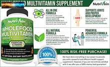 將圖片載入圖庫檢視器 Nutrivein Totalité Multivitamine - Complet Vitamines pour Hommes et Femmes De N
